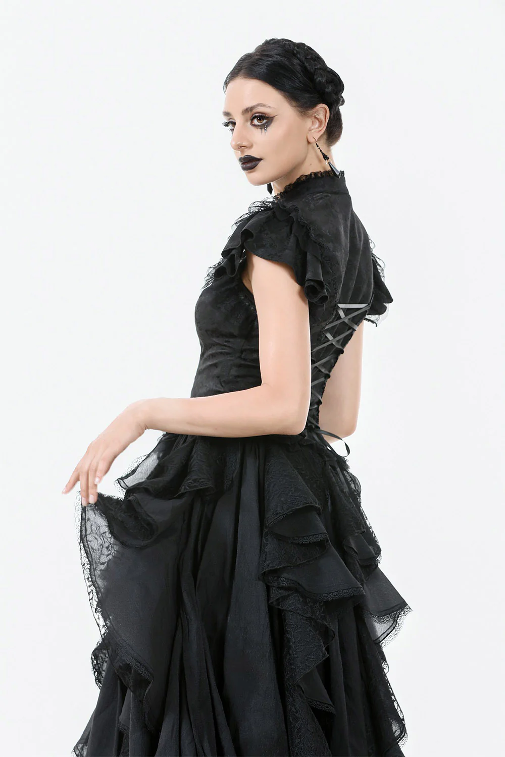 Ghost Waltz Ruffle Sleeve Top - Image 5
