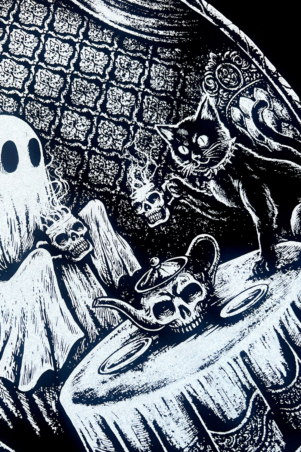 Ghostly Tea Time Sweatshirt - Image 6