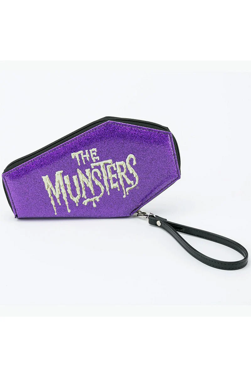 Glitter Ghouls Munsters Family Coffin Wallet - Image 3