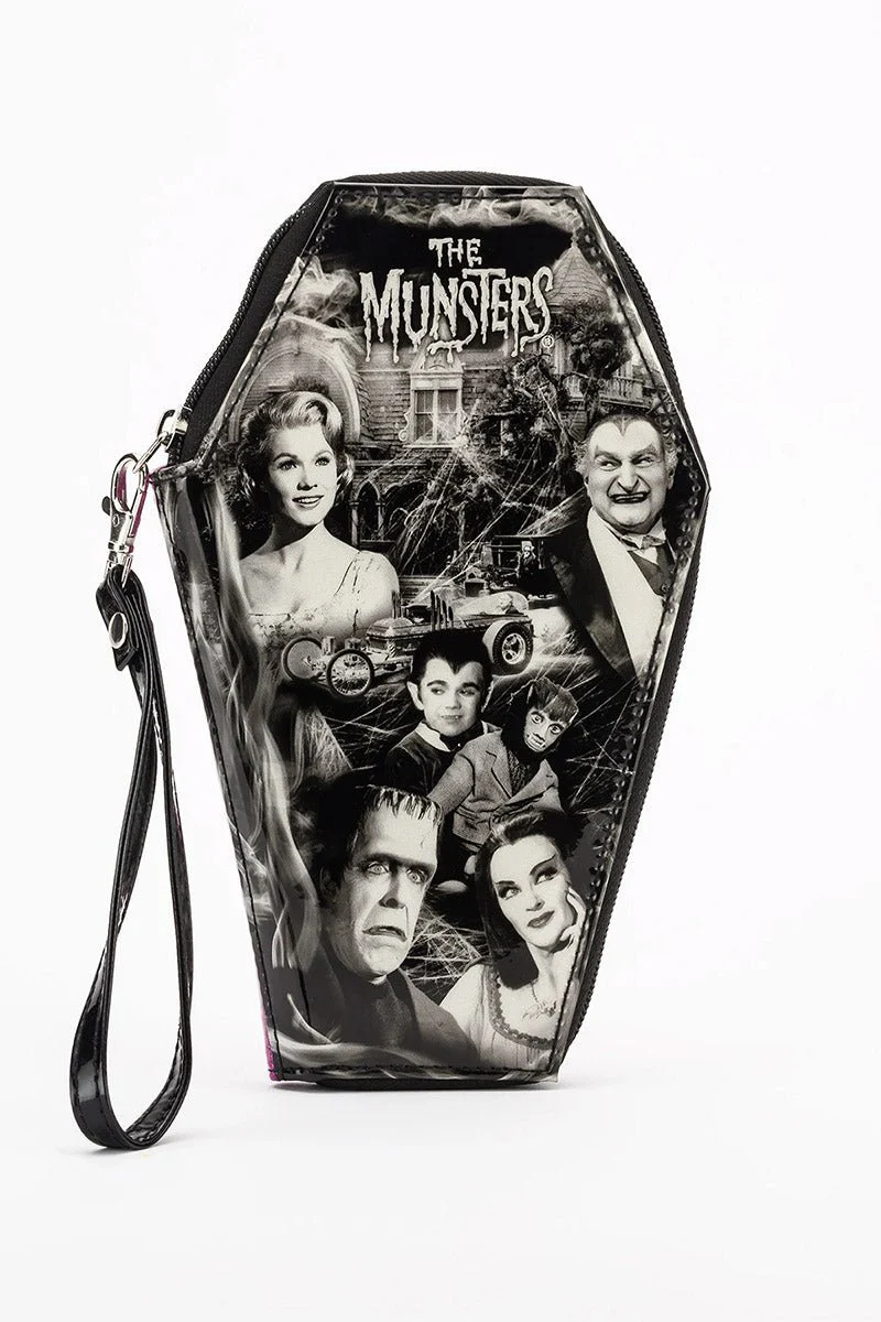 Glitter Ghouls Munsters Family Coffin Wallet - Image 5