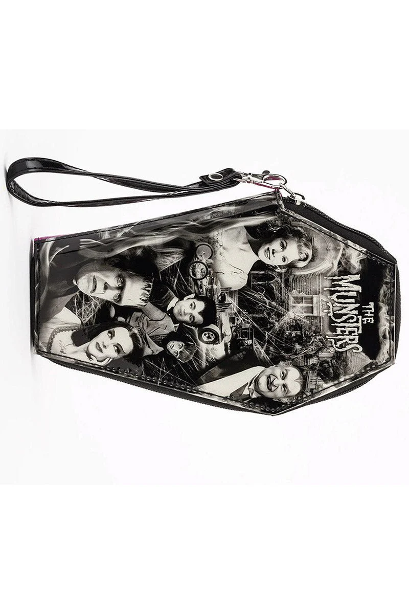 Glitter Ghouls Munsters Family Coffin Wallet - Image 6