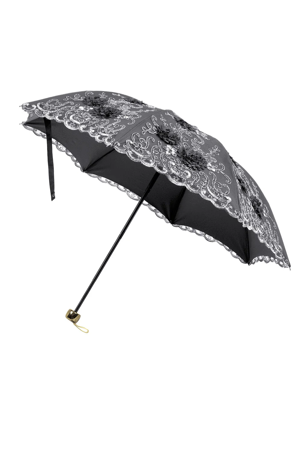 Gloomy Blooms Lace Umbrella - Image 7