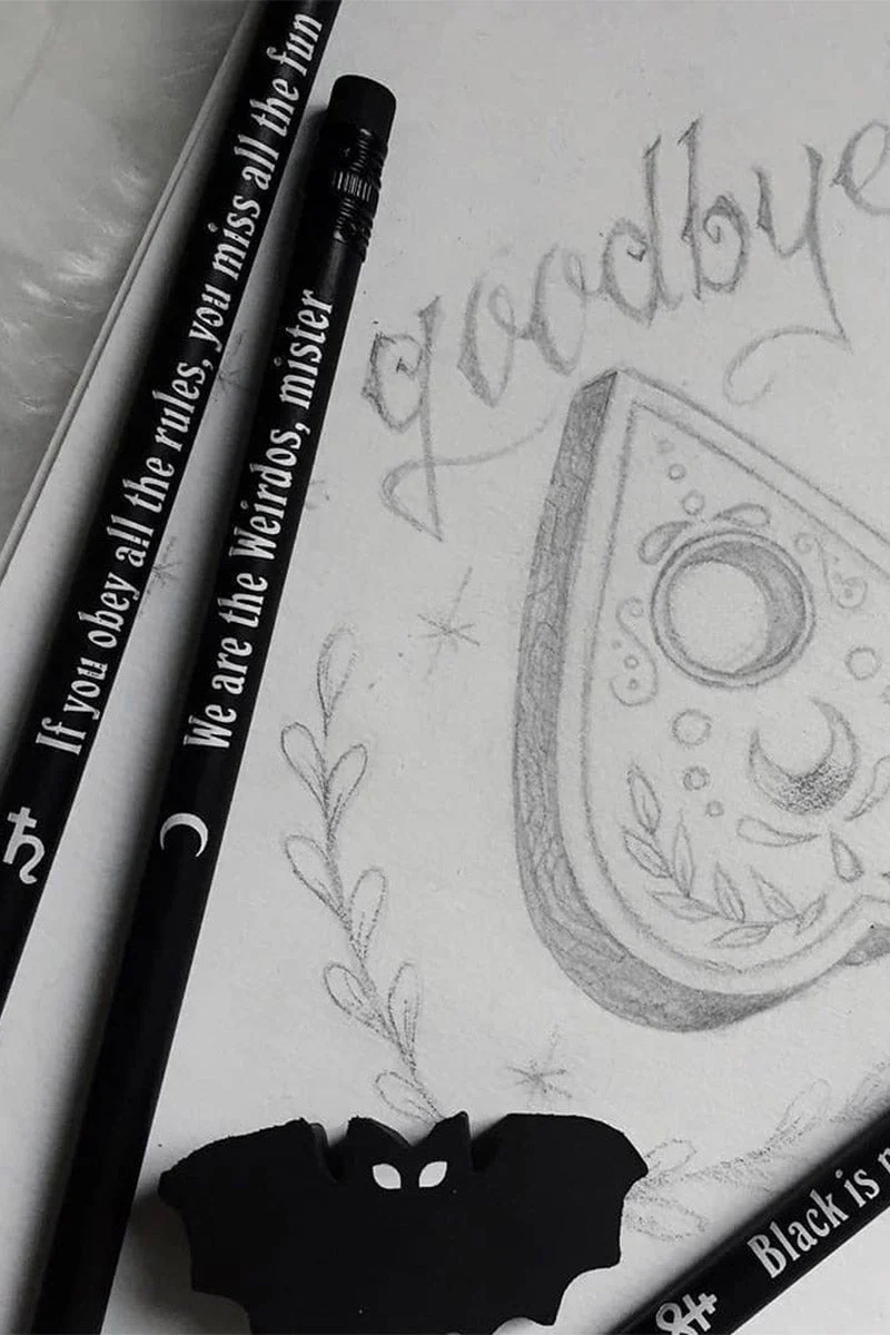 Goth 3 Pack Pencils - Image 4