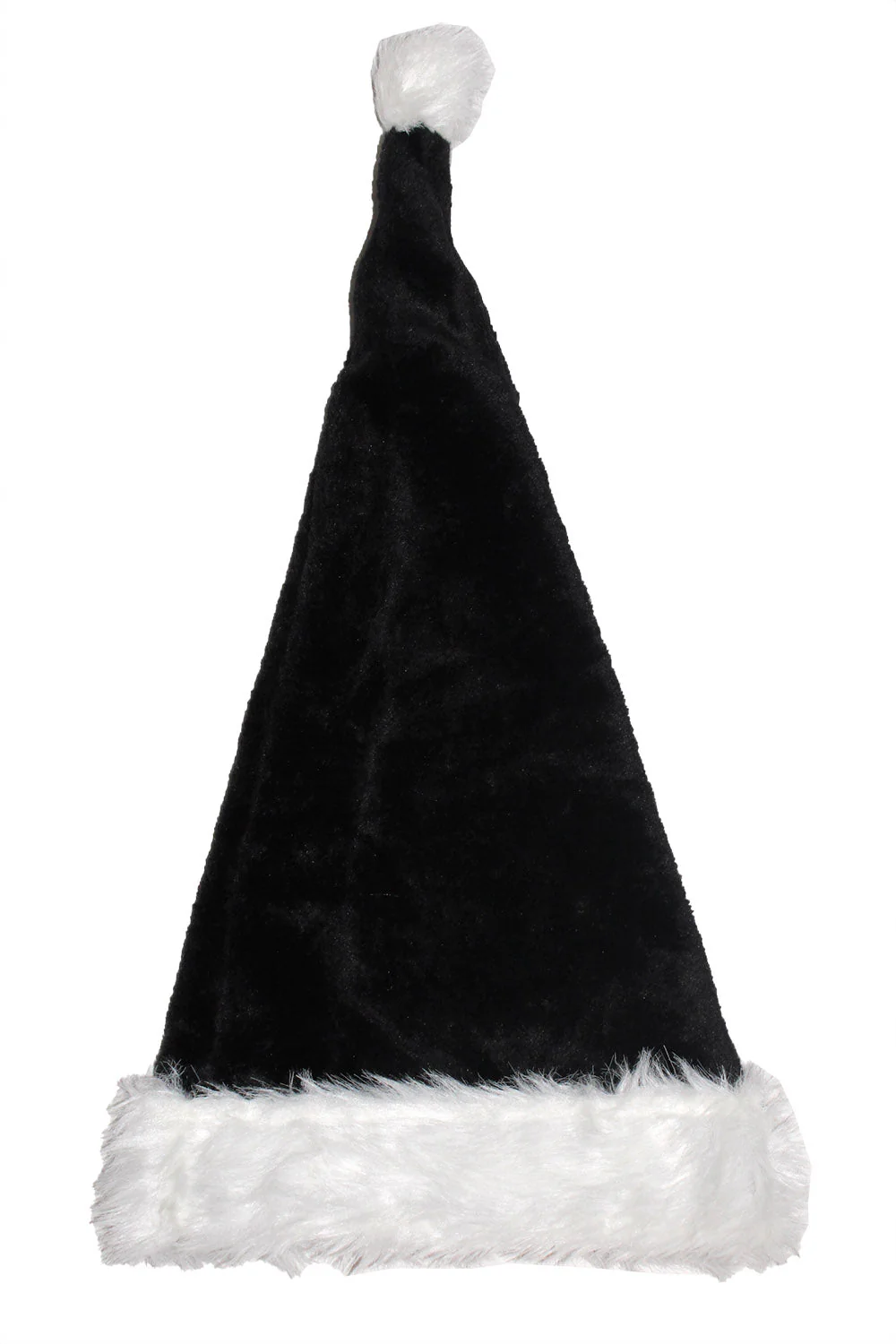 Goth Black Santa Hat - Image 5