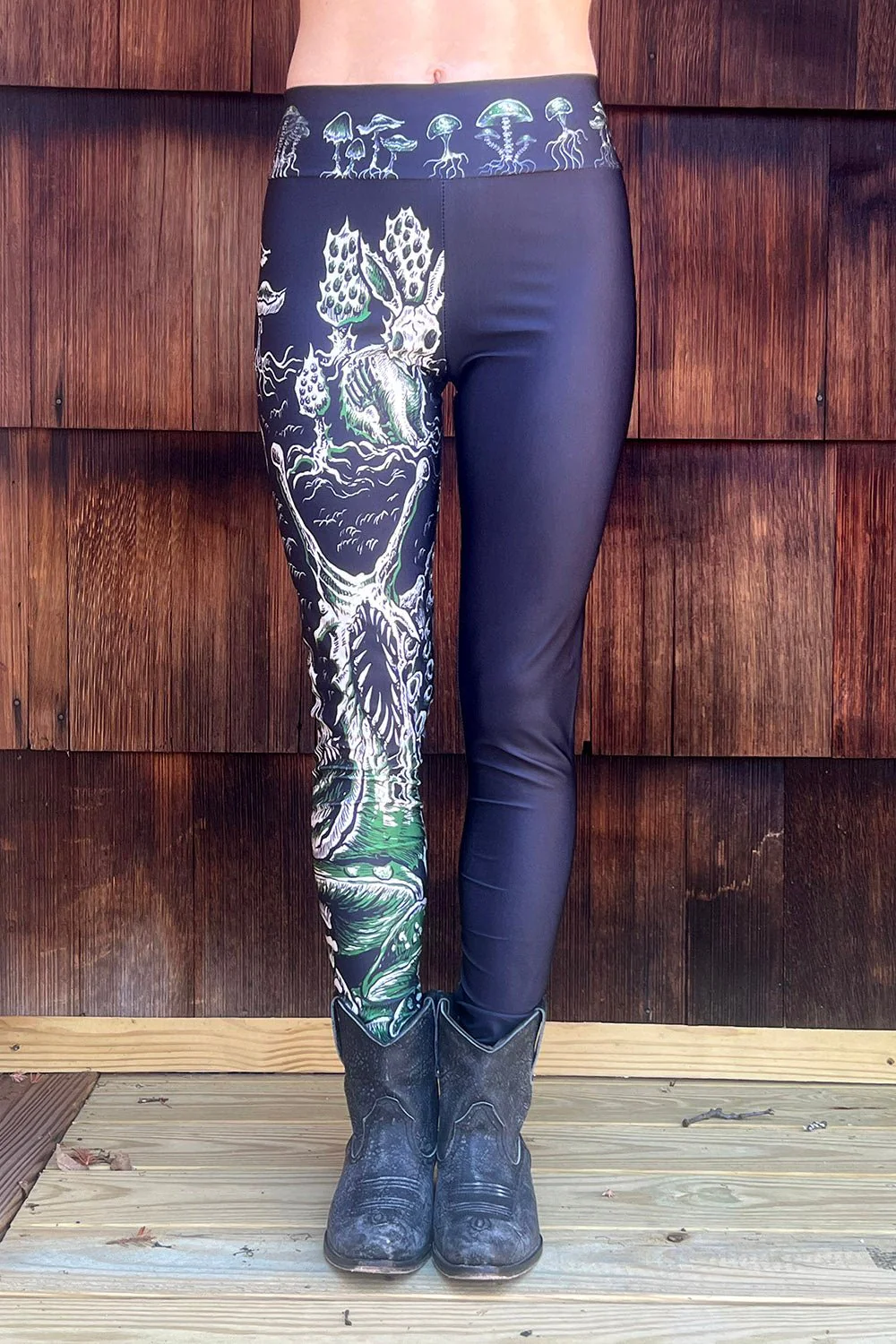 Goth Goblincore Leggings - Image 2