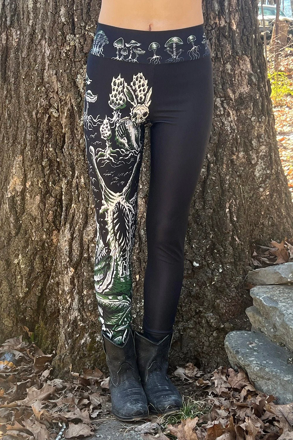 Goth Goblincore Leggings - Image 6