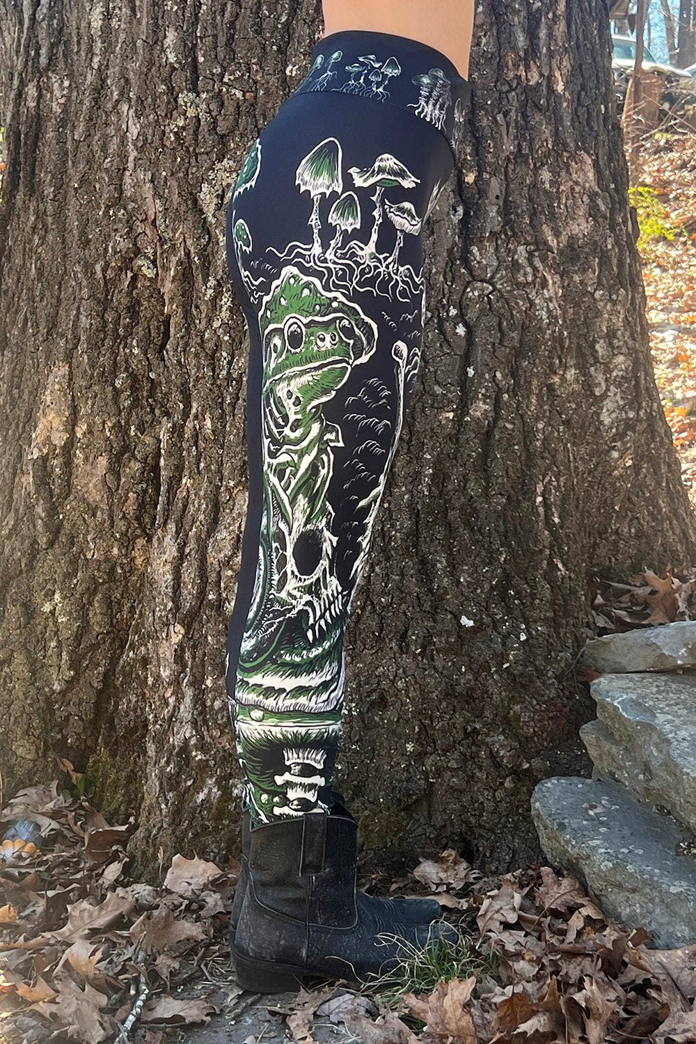 Goth Goblincore Leggings - Image 7