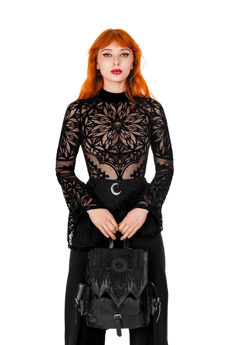 Gothic Cathedral Rosette Backpack - Image 9