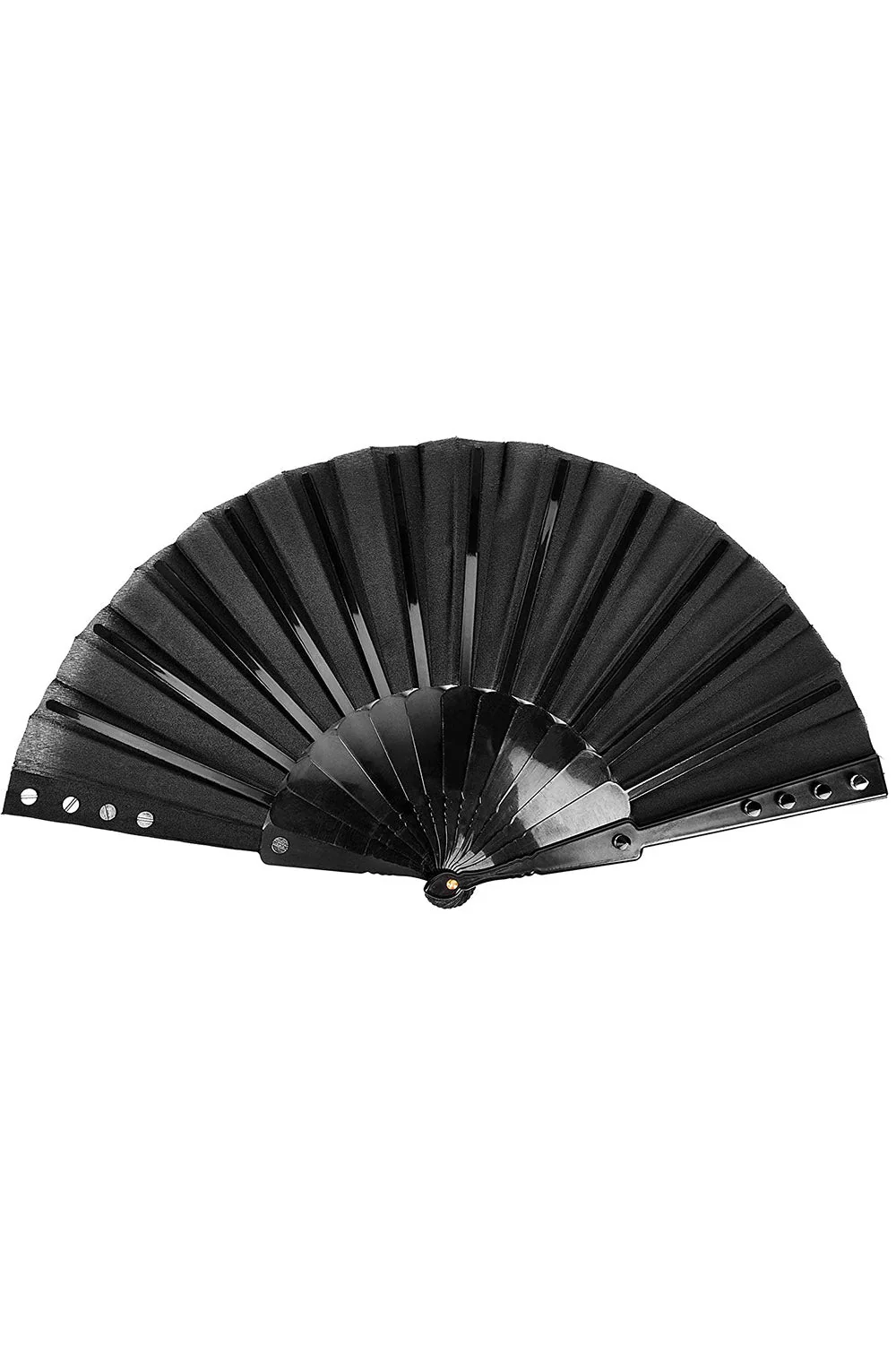 Gothic Gloom Spiked Hand Fan - Image 4
