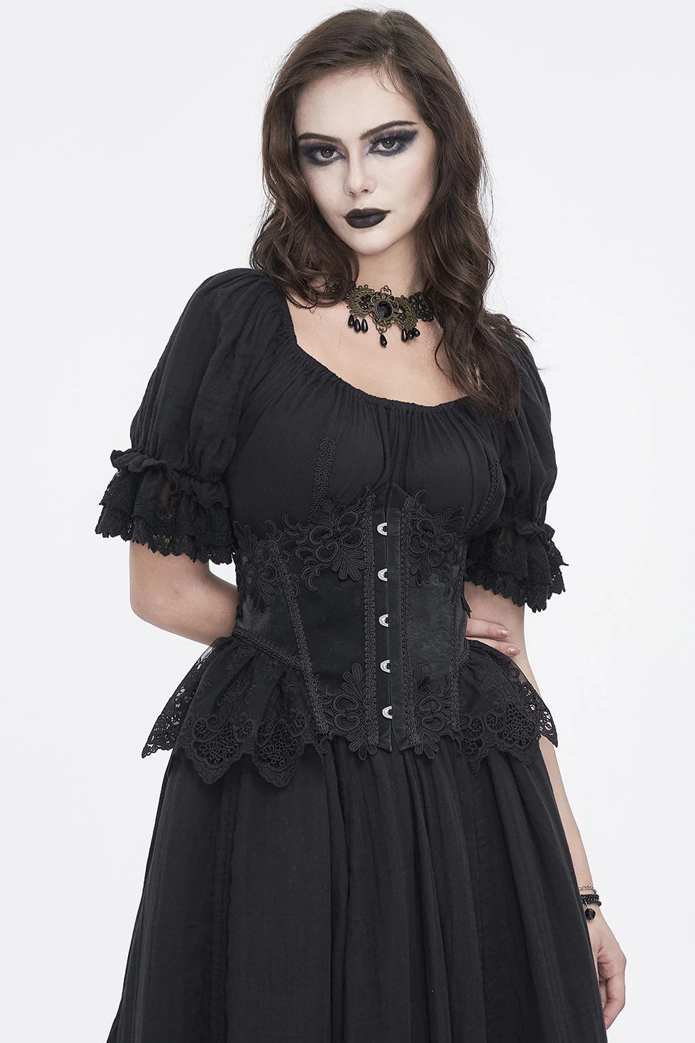Gothic Majesty Underbust Corset - Image 2