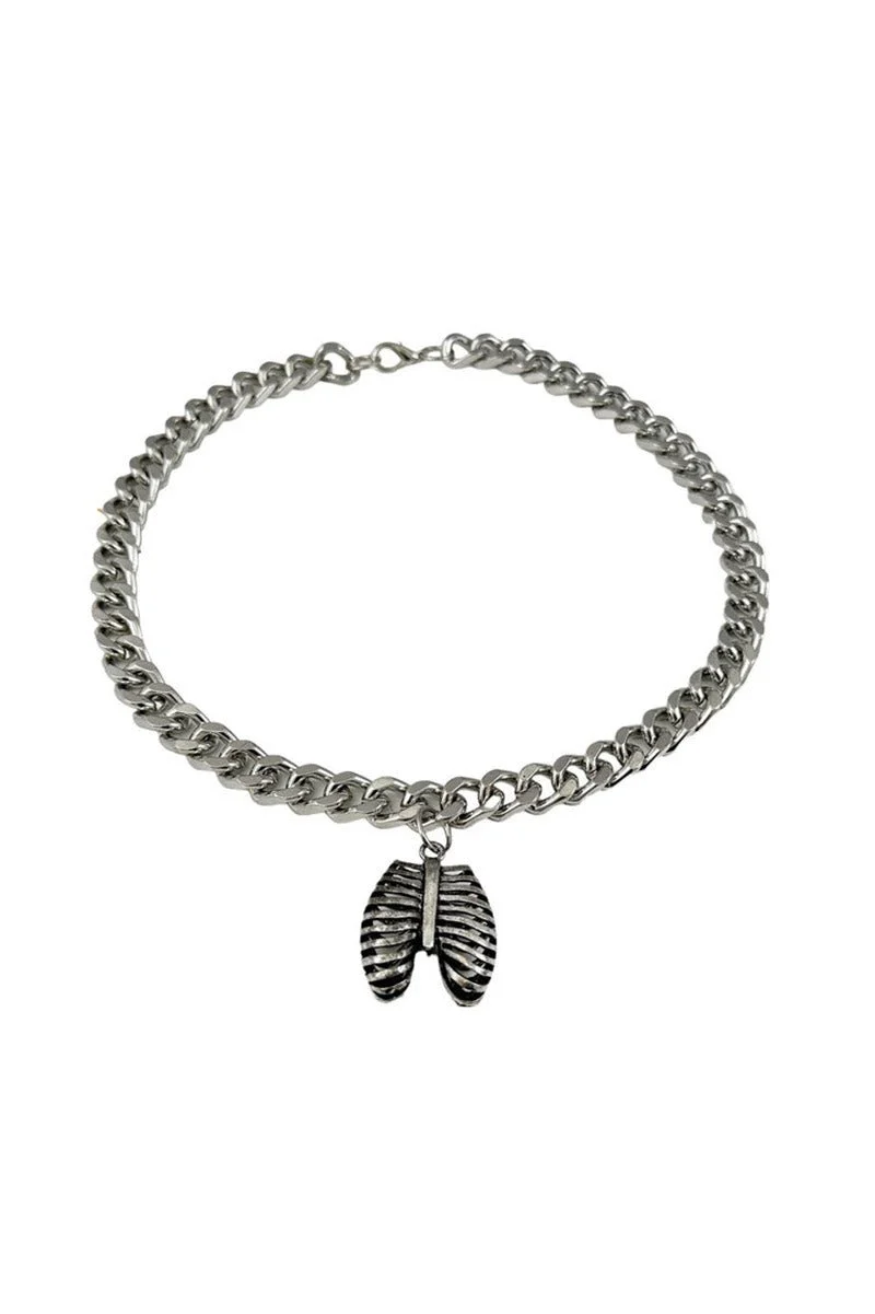 Gothic Ribcage Necklace - Image 2
