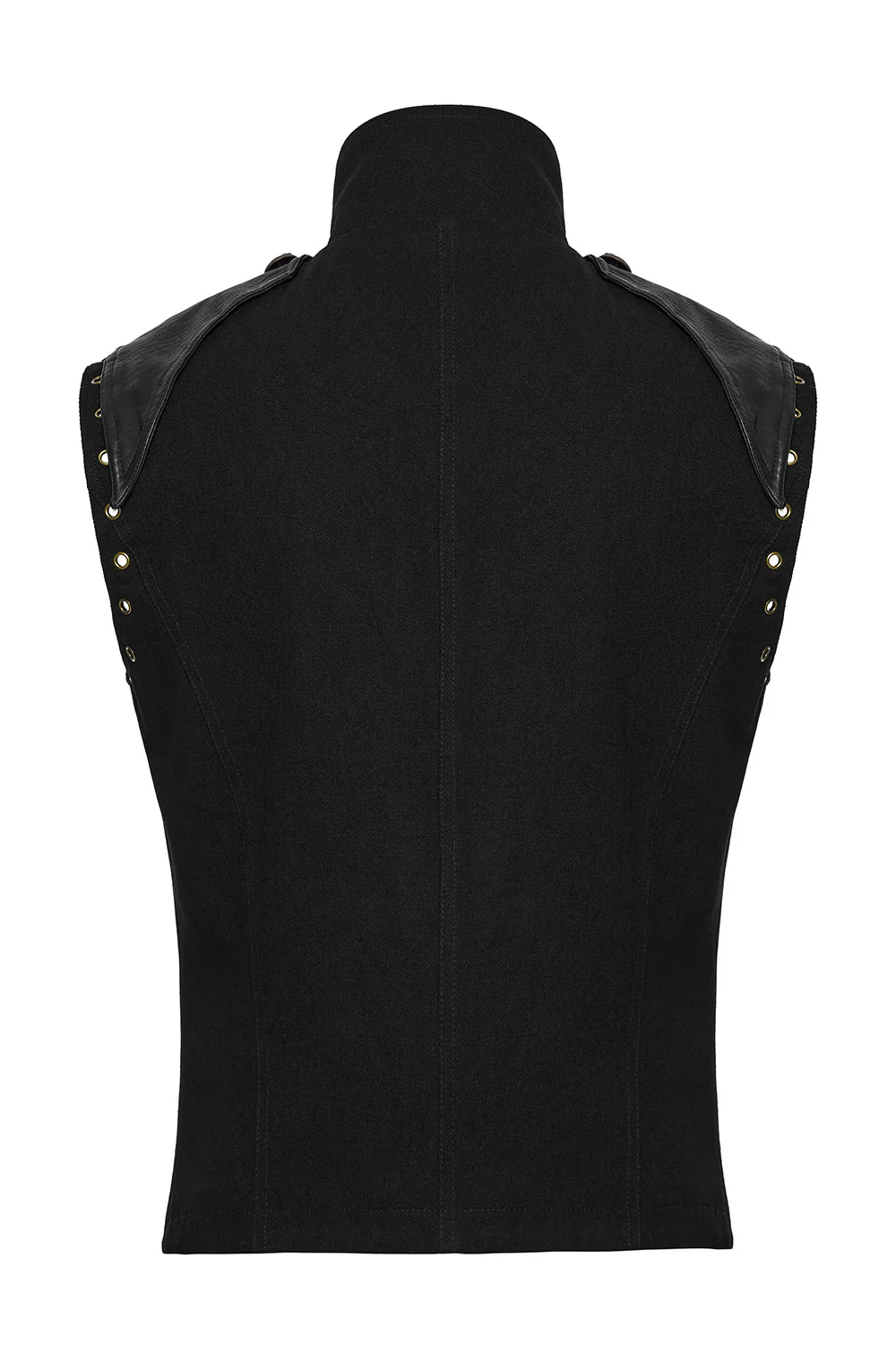 Grave March Black Cotton Vest - Image 7