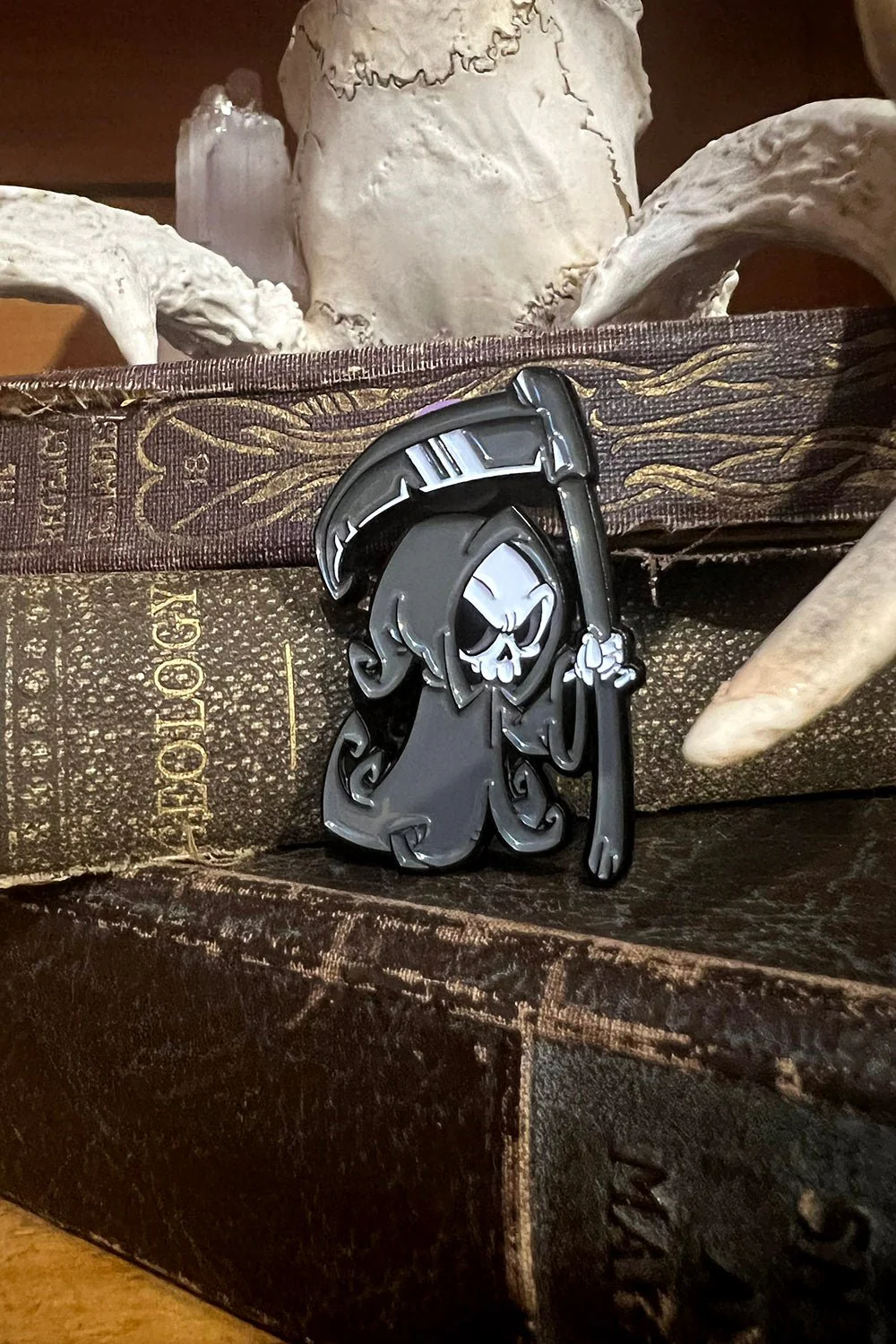 Grim Creeper Enamel Pin - Image 4