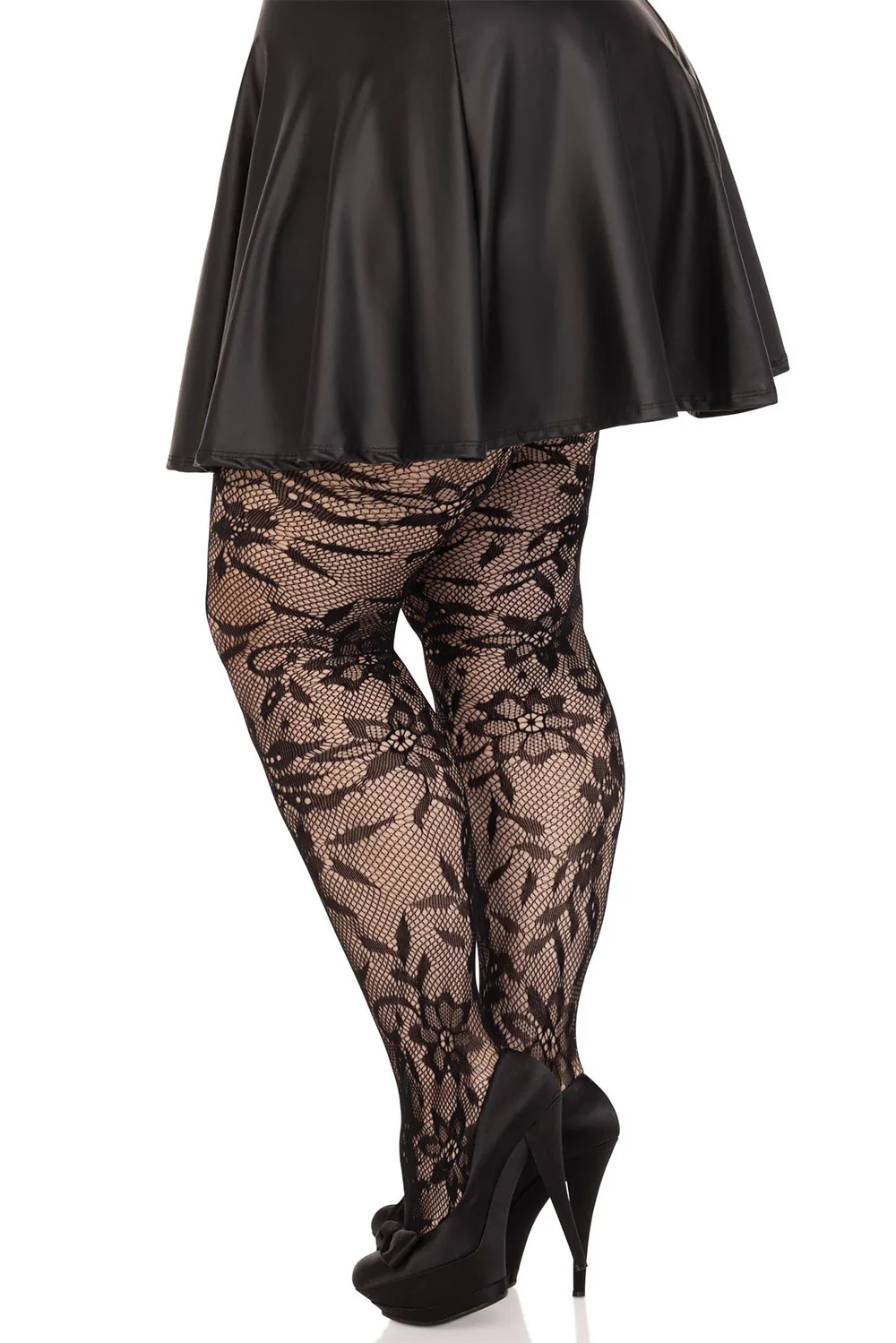 Grim Meadows Lace Tights [Plus Size] - Image 2