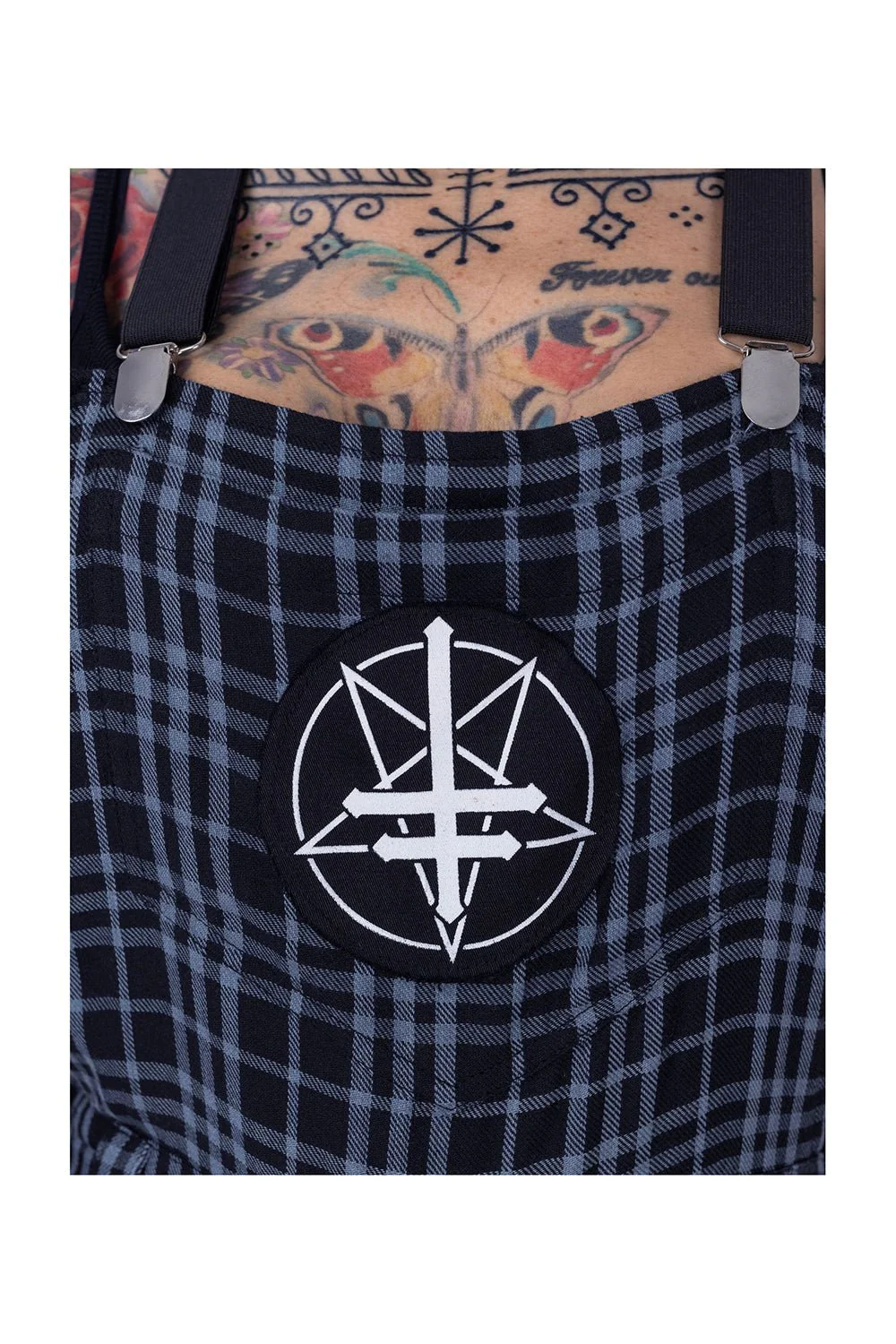 Grimoire Dungarees [Grey] - Image 4
