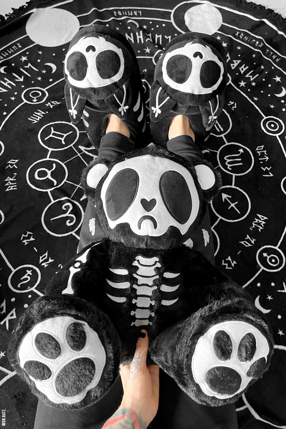 Grumpy Bones Bear Plush Toy - Image 5