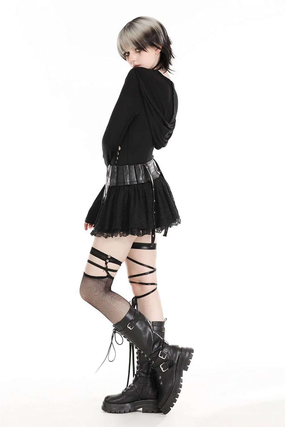 Grunge Grave Hooded Top - Image 4