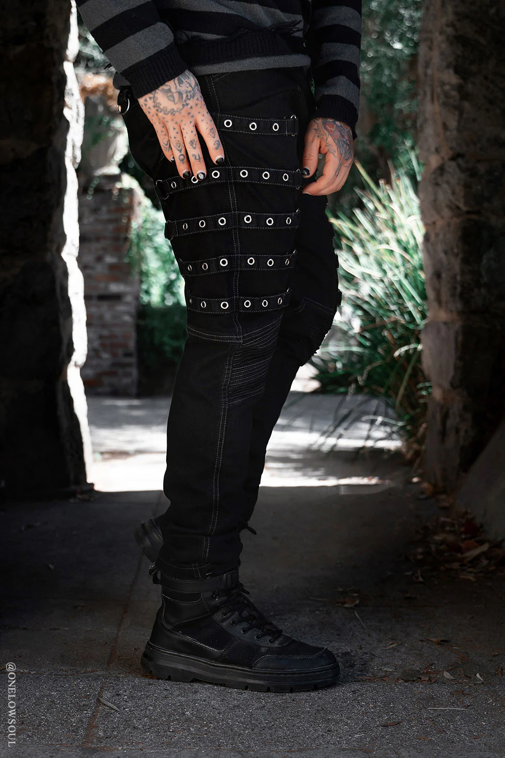 Hallowed Ground Strap Pants [Unisex] - Image 3
