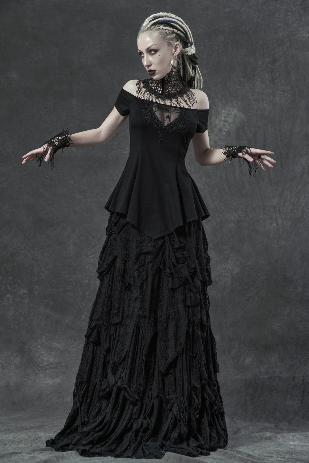 Hallowed Witch Collar & Glove Set - Image 7
