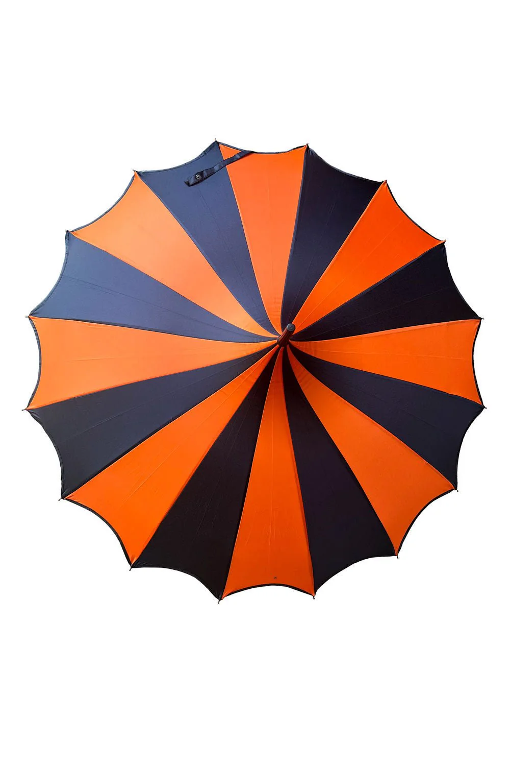 Halloween Batwing Pagoda Umbrella [BLACK/ORANGE STRIPED] - Image 6