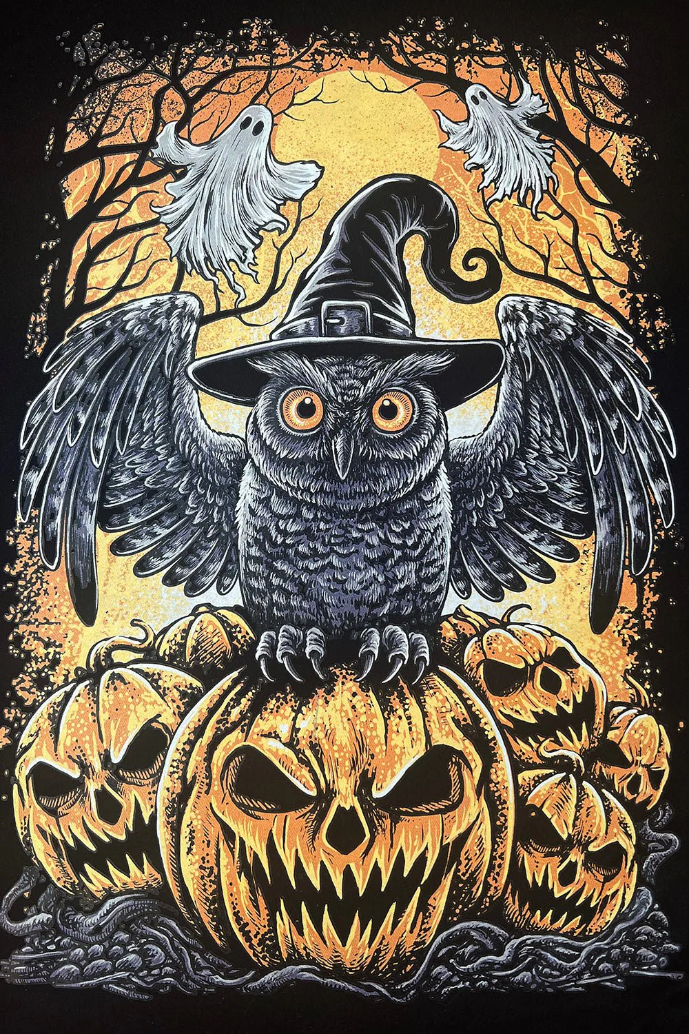 Halloween Owl Sweatshirt - Image 2
