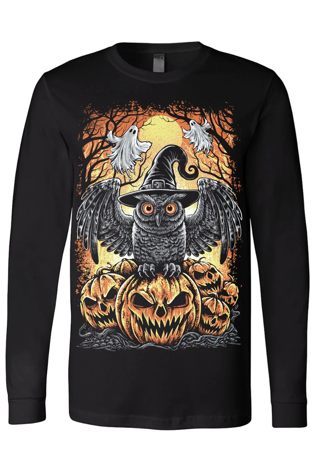 Halloween Owl T-shirt - Image 6