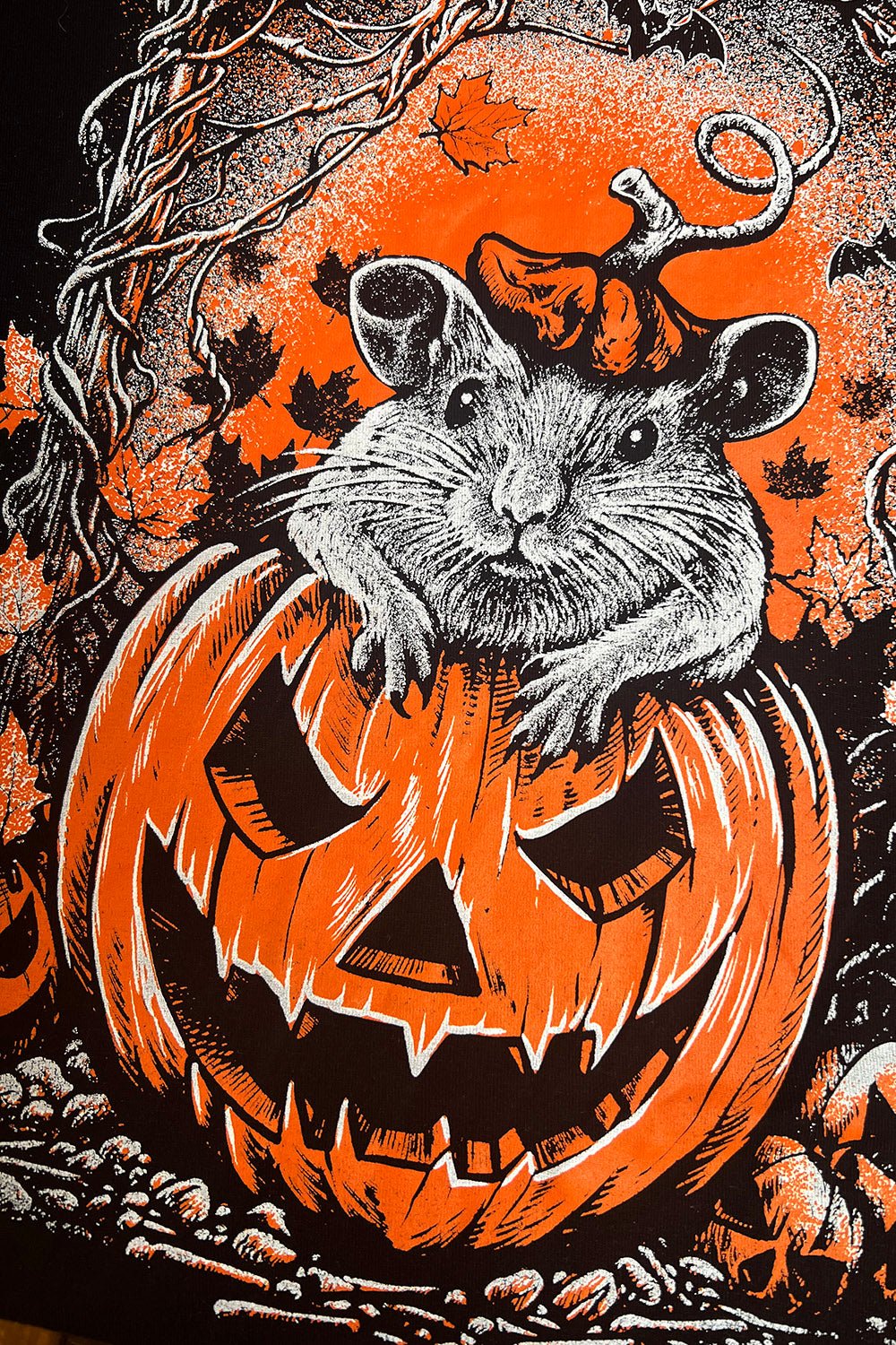 Halloween Rat Hoodie - Image 3