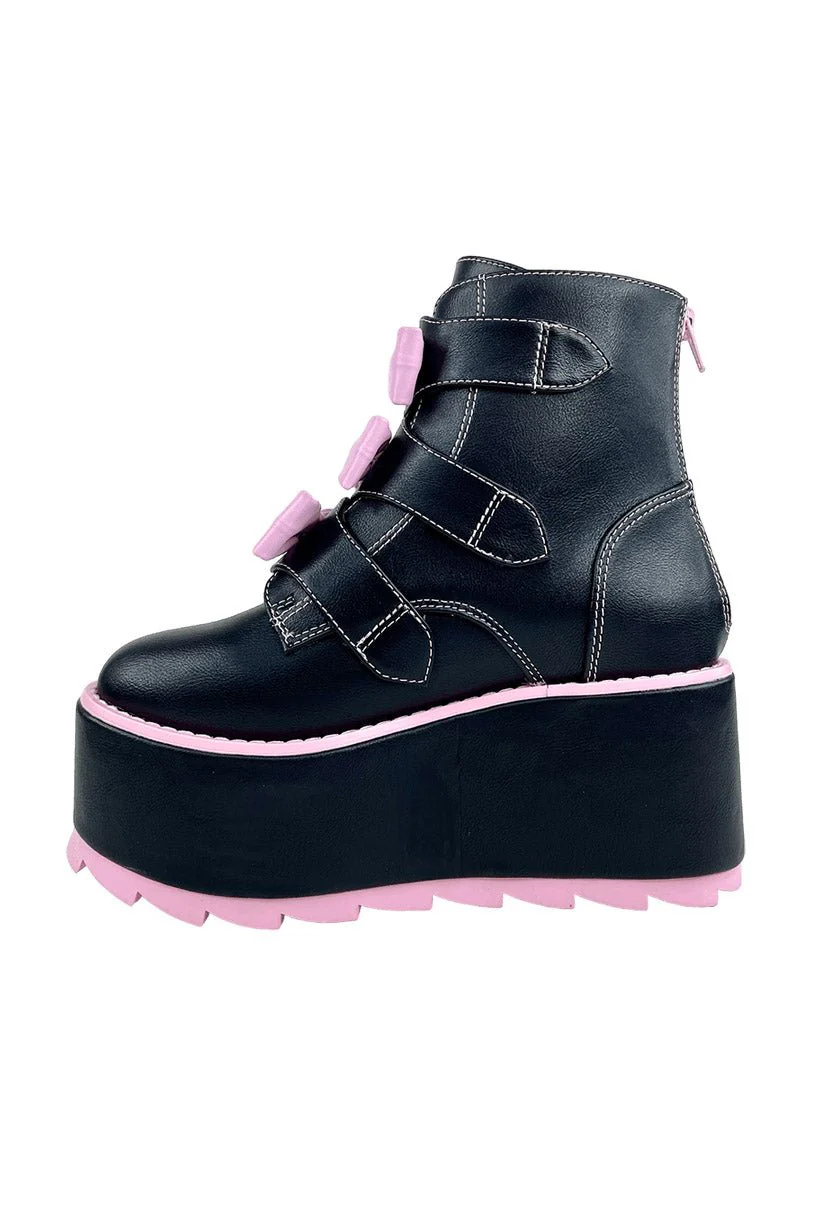 Halo Bow Ankle Boots - Image 5