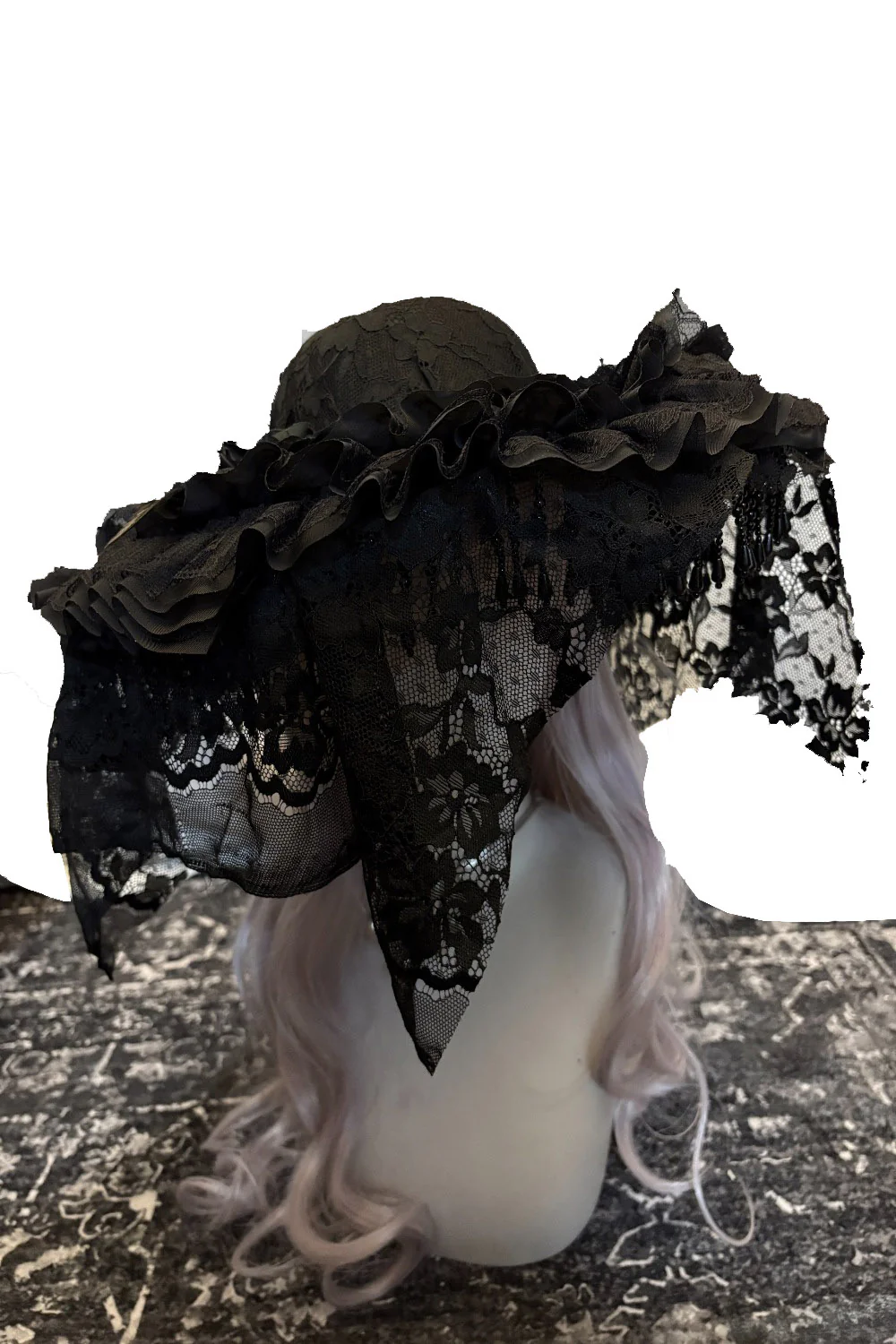 Handmade Widow's Hat - Image 5