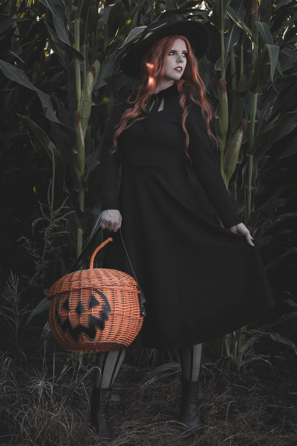 Haunted Hallows Picnic Basket [ORANGE] - Image 3