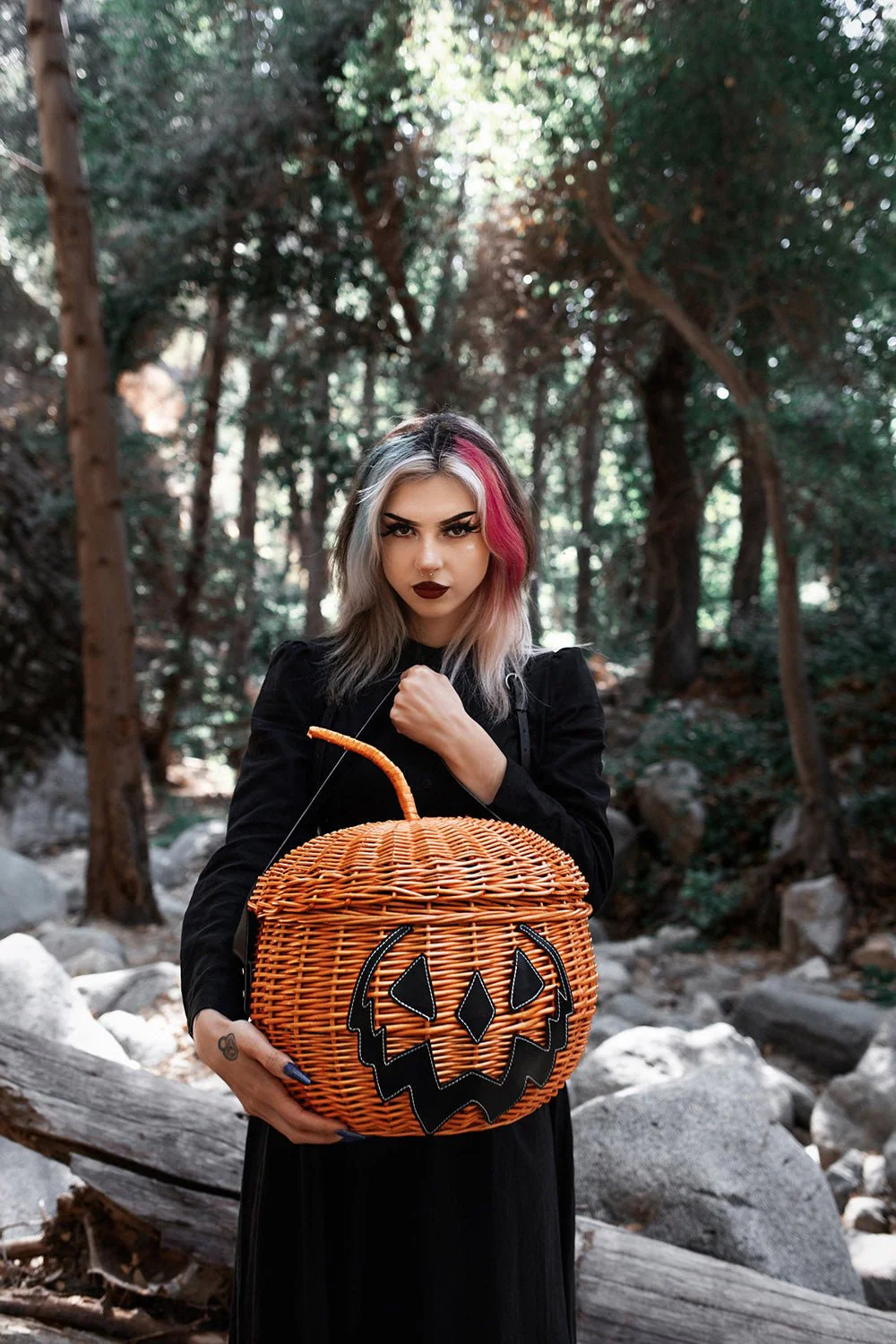 Haunted Hallows Picnic Basket [ORANGE] - Image 6