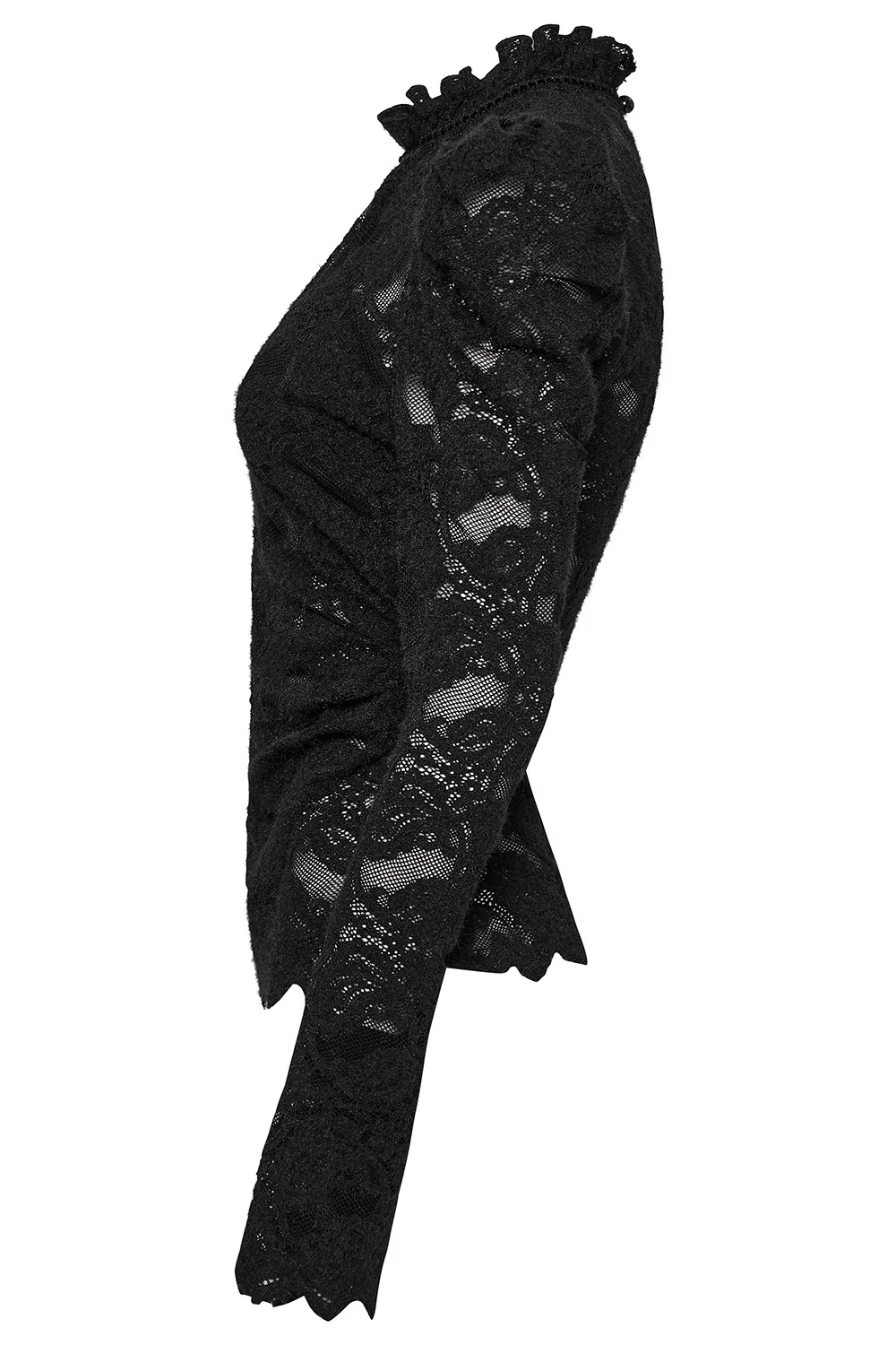 Haunted Manor Lace Puff Sleeve Shirt - Image 7