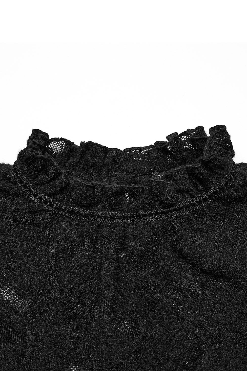 Haunted Manor Lace Puff Sleeve Shirt - Image 9