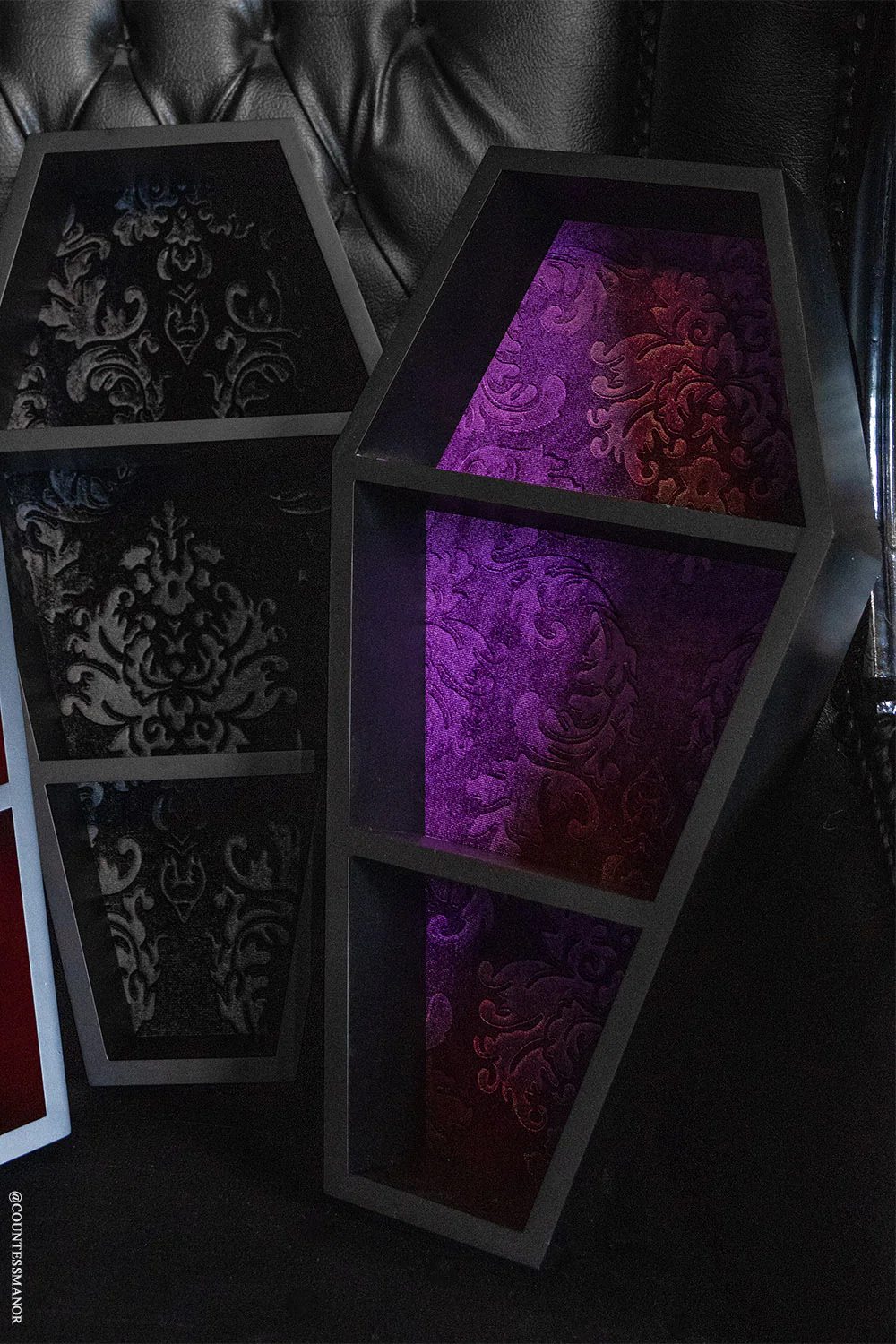 Haunted Mansion 20" Coffin Shelf - Image 4