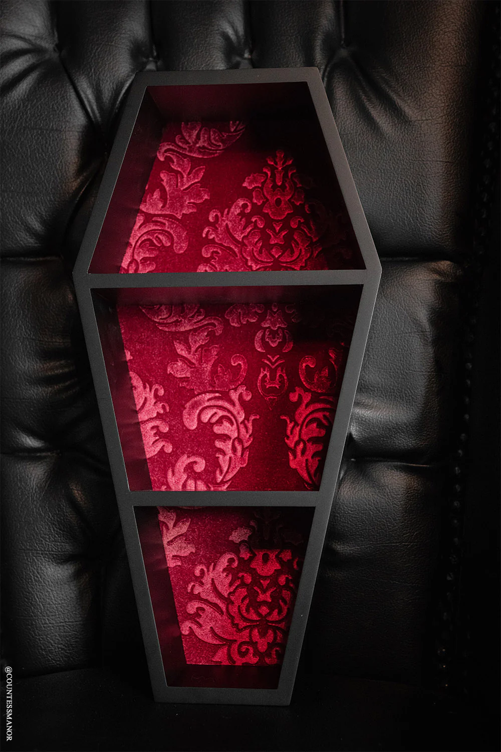 Haunted Mansion 20" Coffin Shelf - Image 6