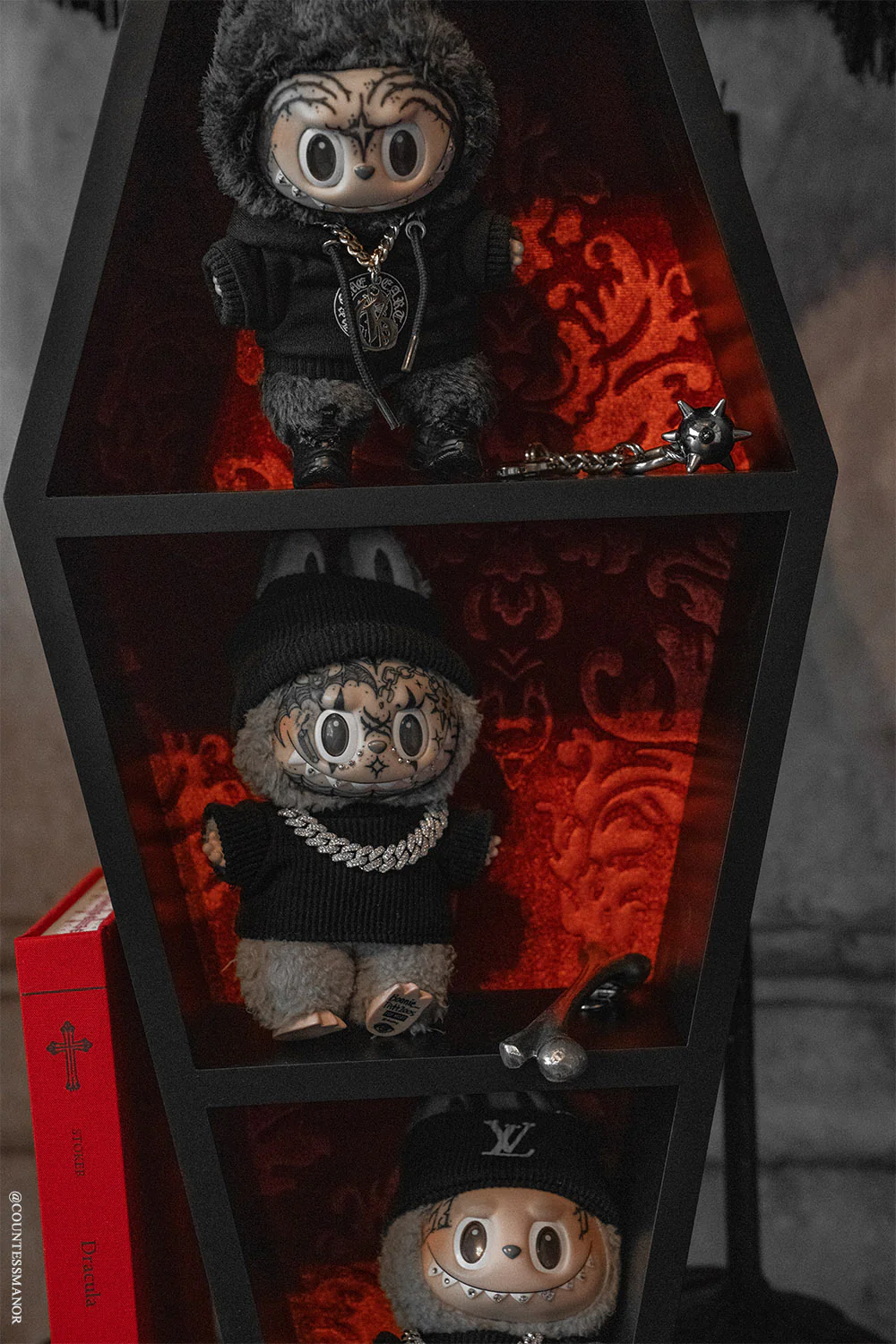 Haunted Mansion 20" Coffin Shelf - Image 8
