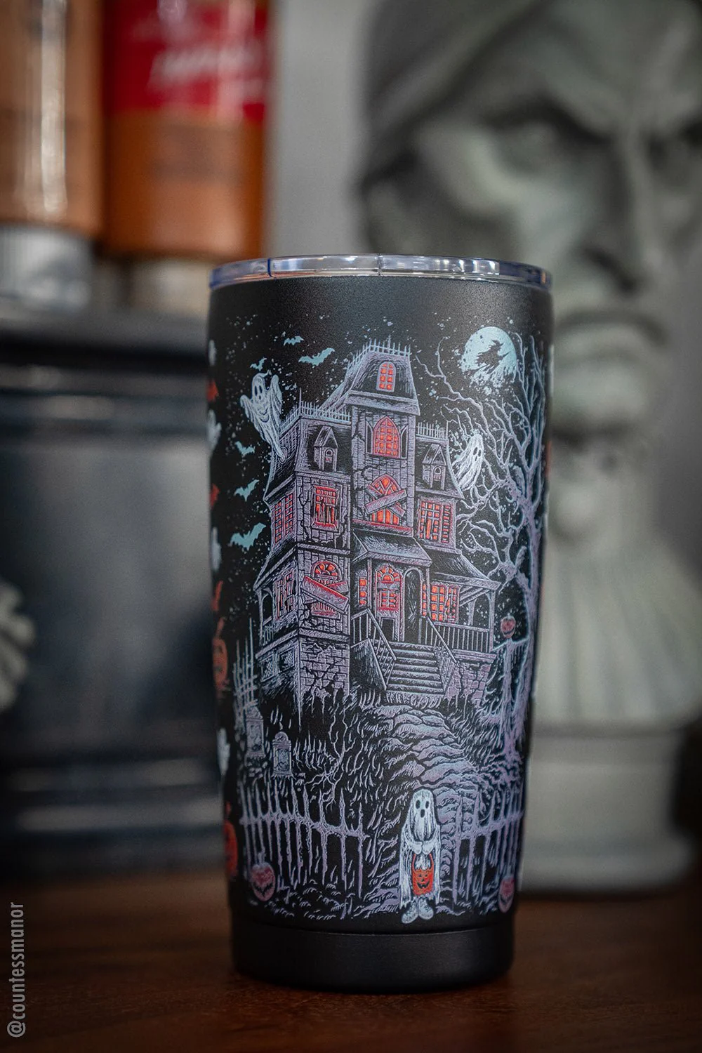 Haunted Mansion 20 oz Travel Mug - Image 4