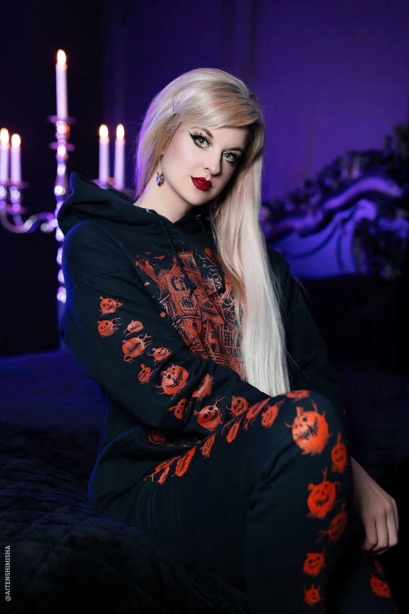 Haunted Mansion Hoodie [PUMPKIN ORANGE] - Image 13