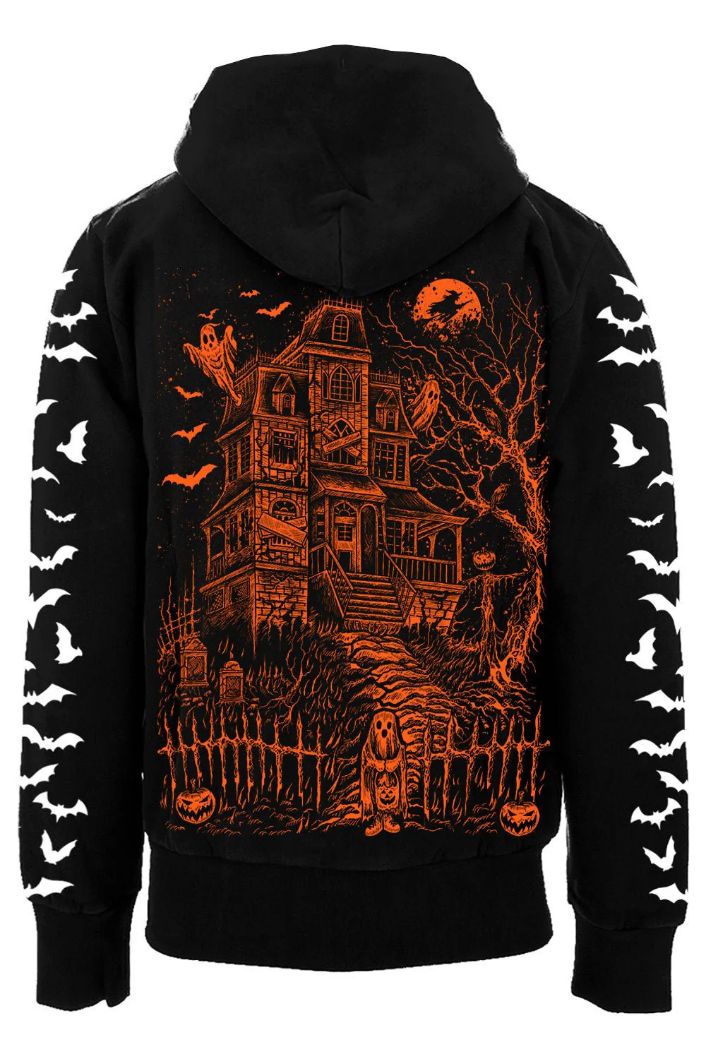 Haunted Mansion Hoodie [PUMPKIN ORANGE] - Image 7
