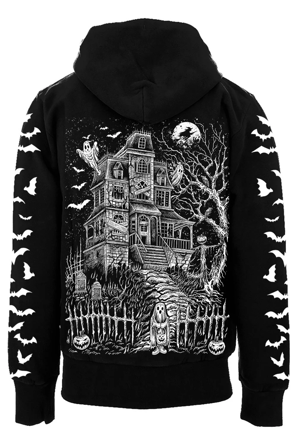 Haunted Mansion Hoodie [WHITE] - Image 3
