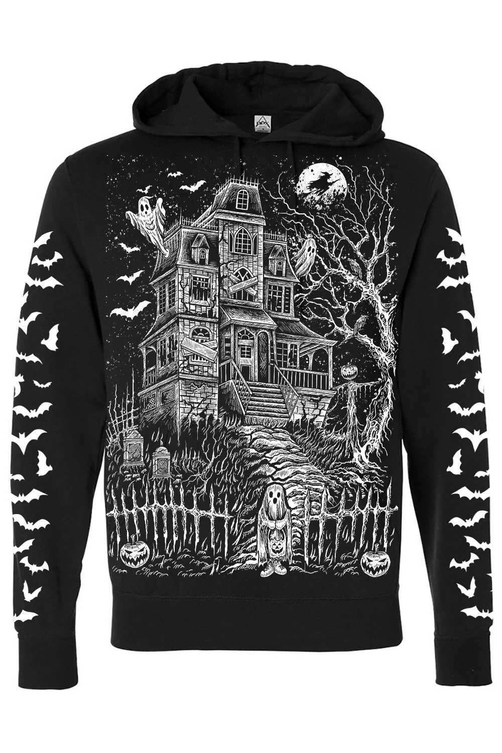 Haunted Mansion Hoodie [WHITE] - Image 4
