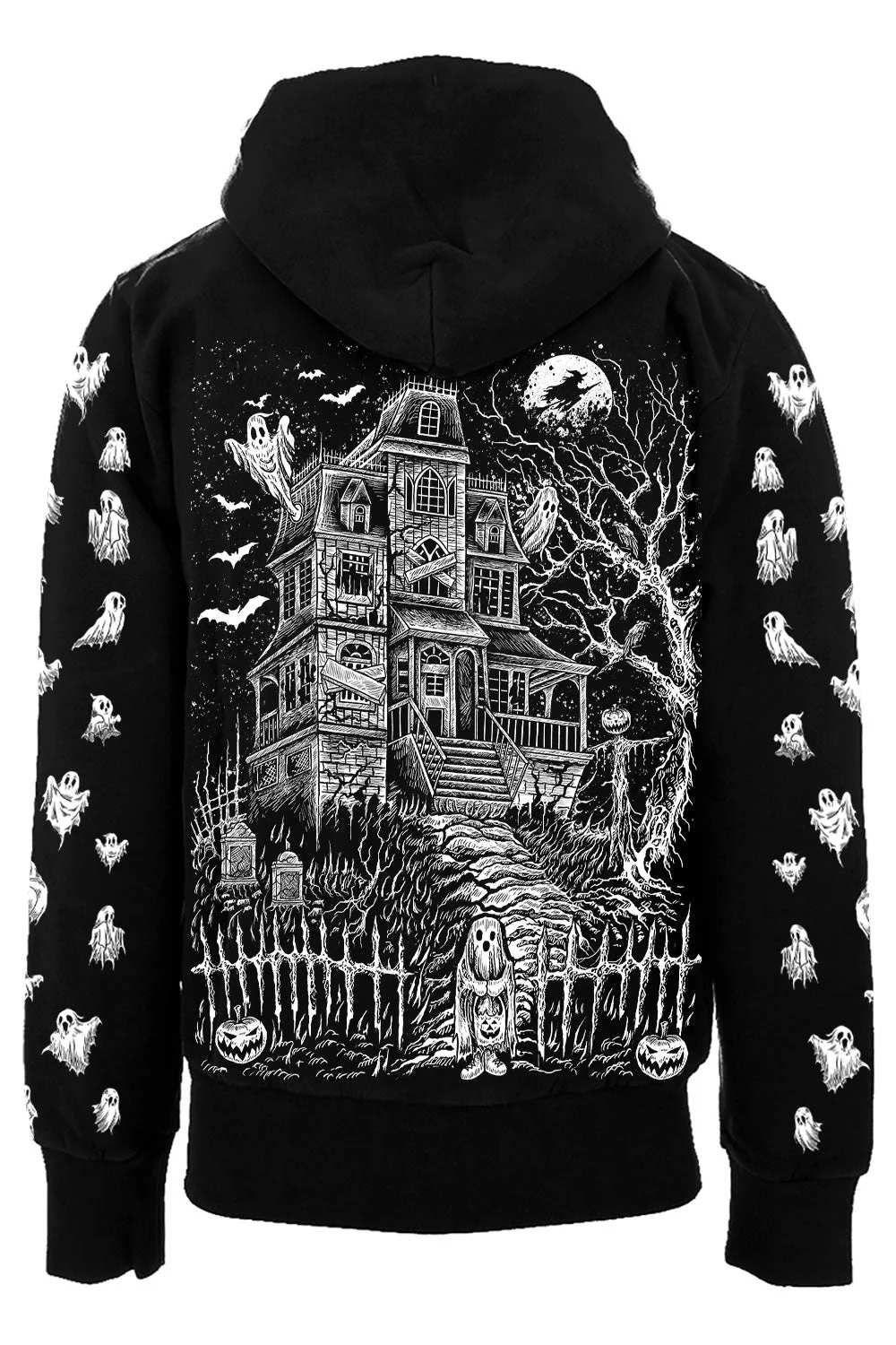 Haunted Mansion Hoodie [WHITE] - Image 7