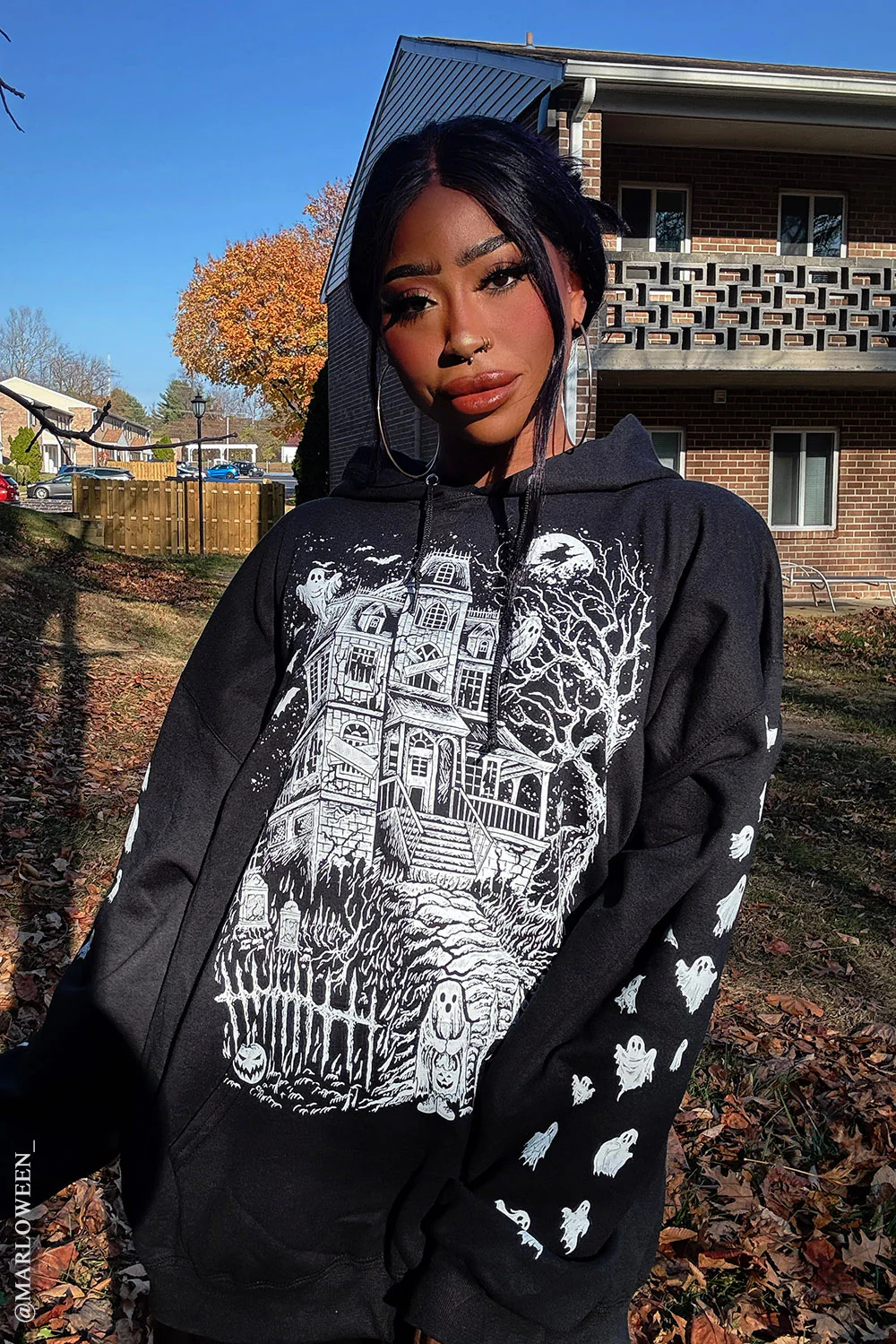 Haunted Mansion Hoodie [WHITE] - Image 9