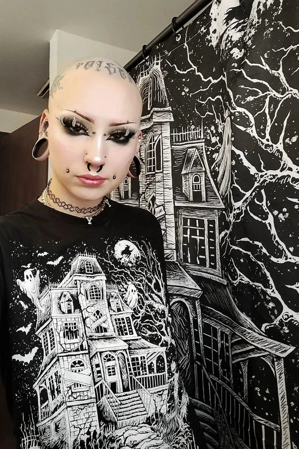 Haunted Mansion T-shirt [White] - Image 17