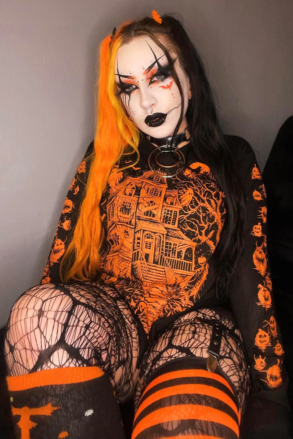 Haunted Mansion T-shirt [PUMPKIN ORANGE] - Image 16