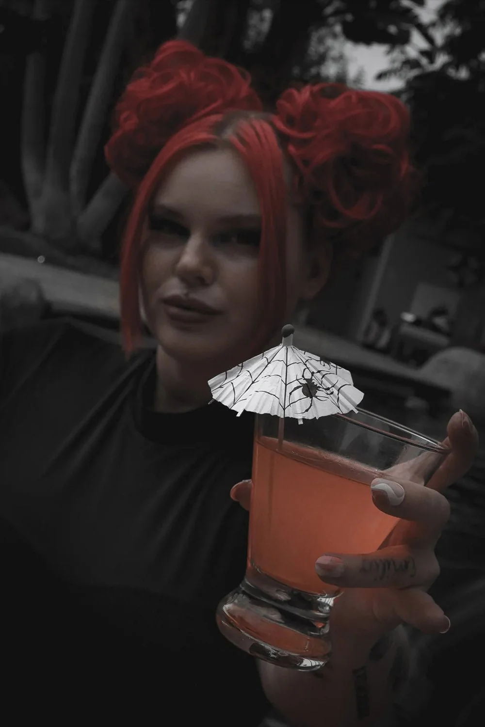 Haunted Spirits 'Spiders' | Spooky Cocktail Umbrellas [15 Pack] - Image 2