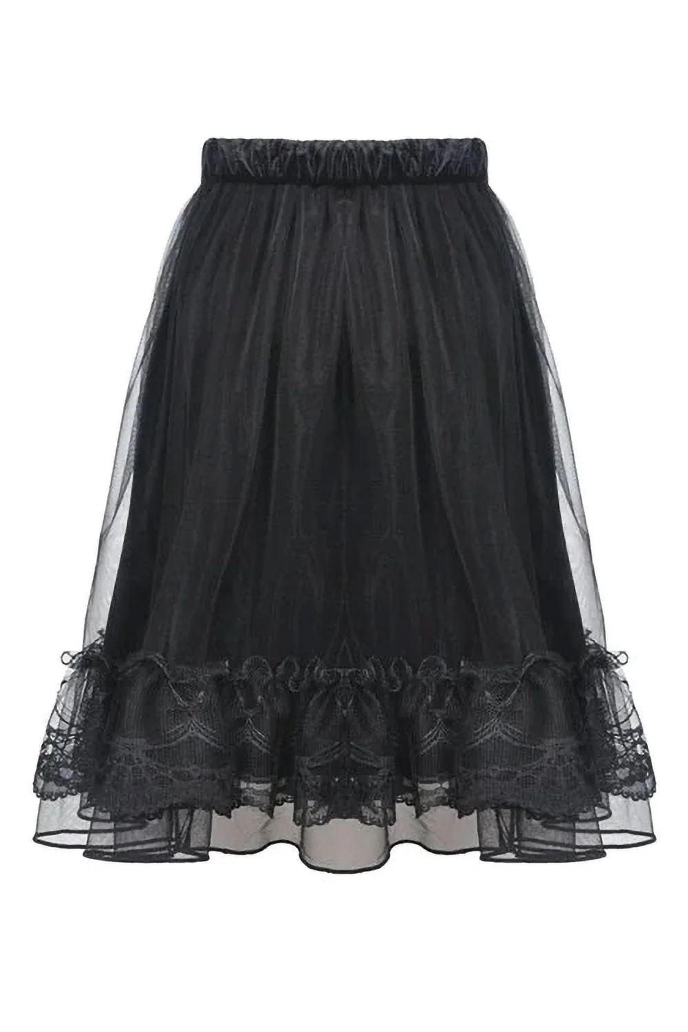 Haunted Vintage Velvet Skirt - Image 7