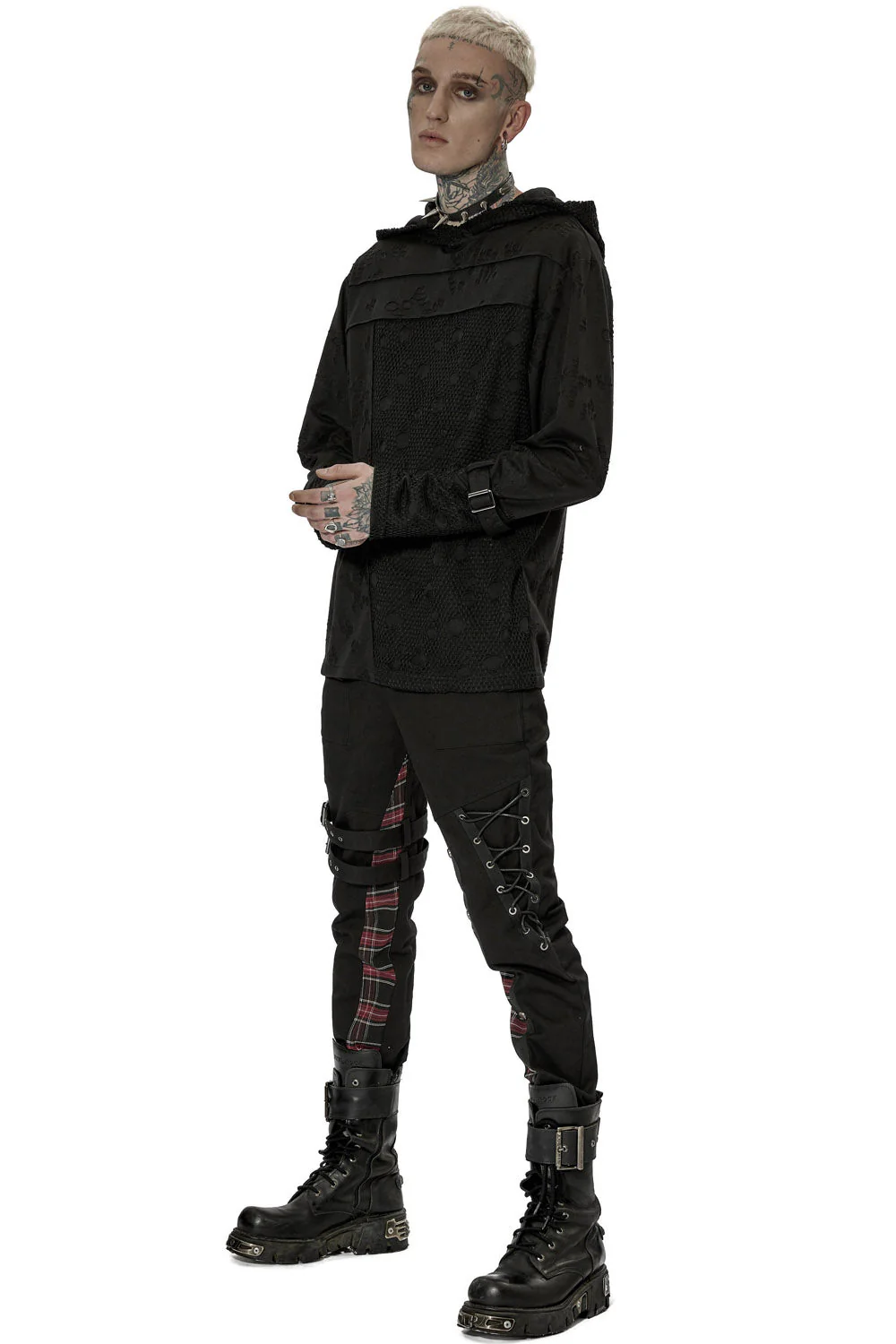Haunter Distressed Hooded Top - Image 6
