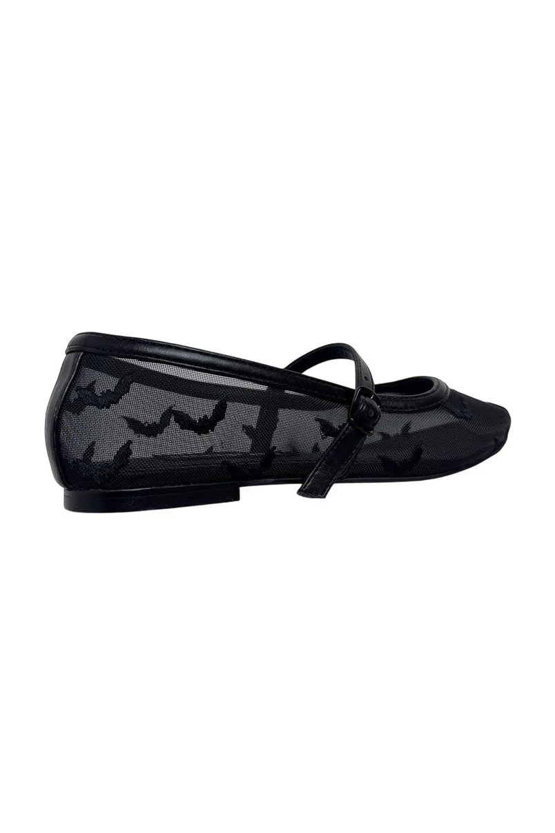 Helena Bats Flats [Black] - Image 8