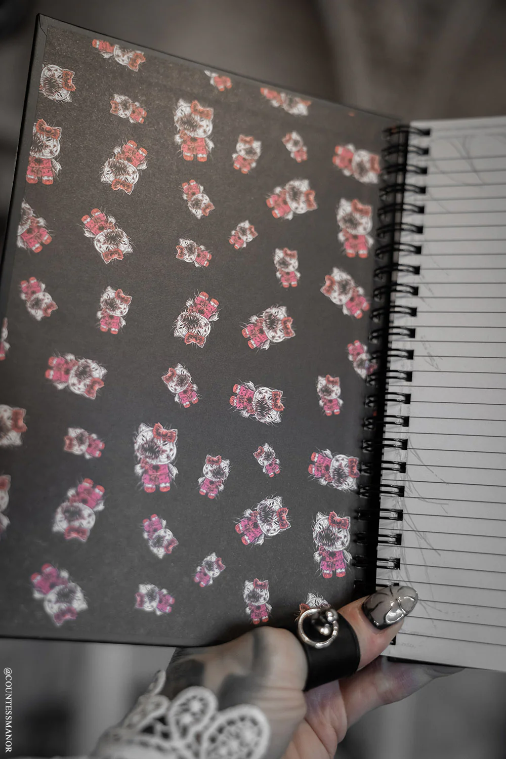Hell Kitty Spiral Notebook - Image 3